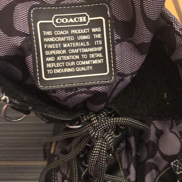 Authentic Coach weather boots. - Picture 5 of 12